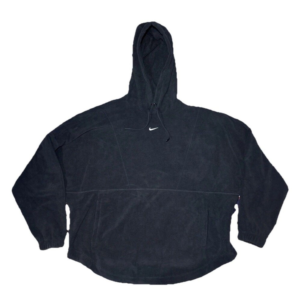 Nike Large Women's One Oversize Therma-FIT Pullover Fleece Hoodie FV8076-010